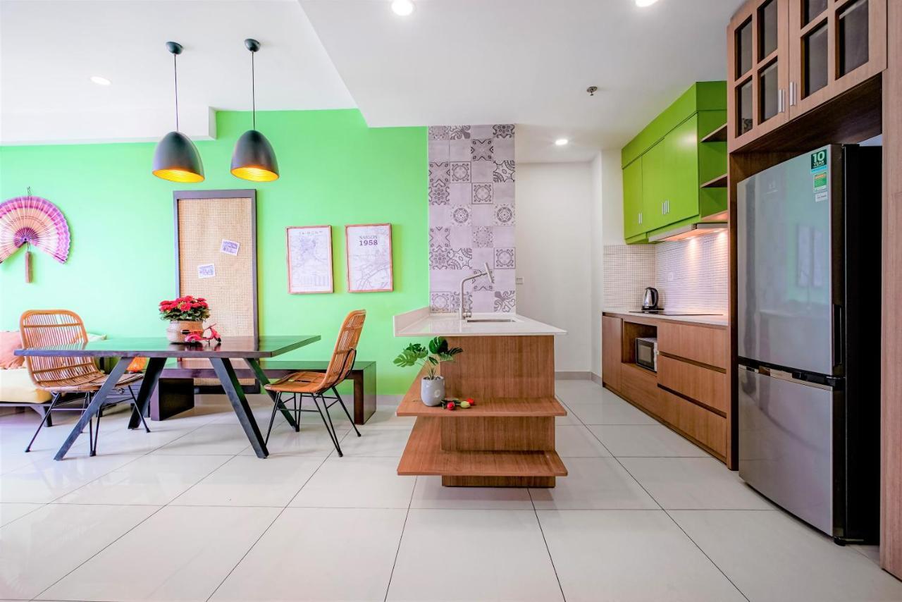 Soho Apartments - 5-Min-Waling To Hcmc Heart Ho Chi Minh-staden Exteriör bild