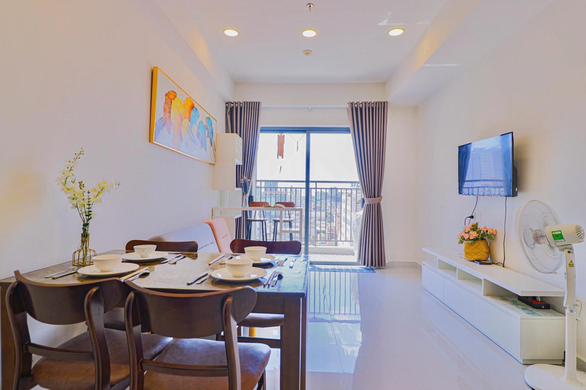 Soho Apartments - 5-Min-Waling To Hcmc Heart Ho Chi Minh-staden Exteriör bild