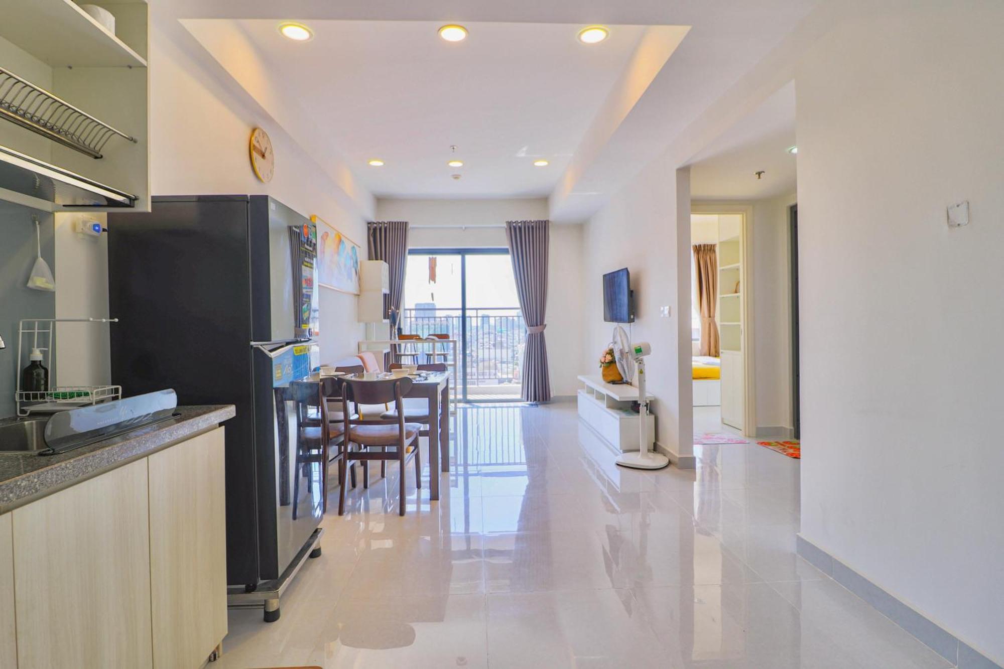Soho Apartments - 5-Min-Waling To Hcmc Heart Ho Chi Minh-staden Exteriör bild