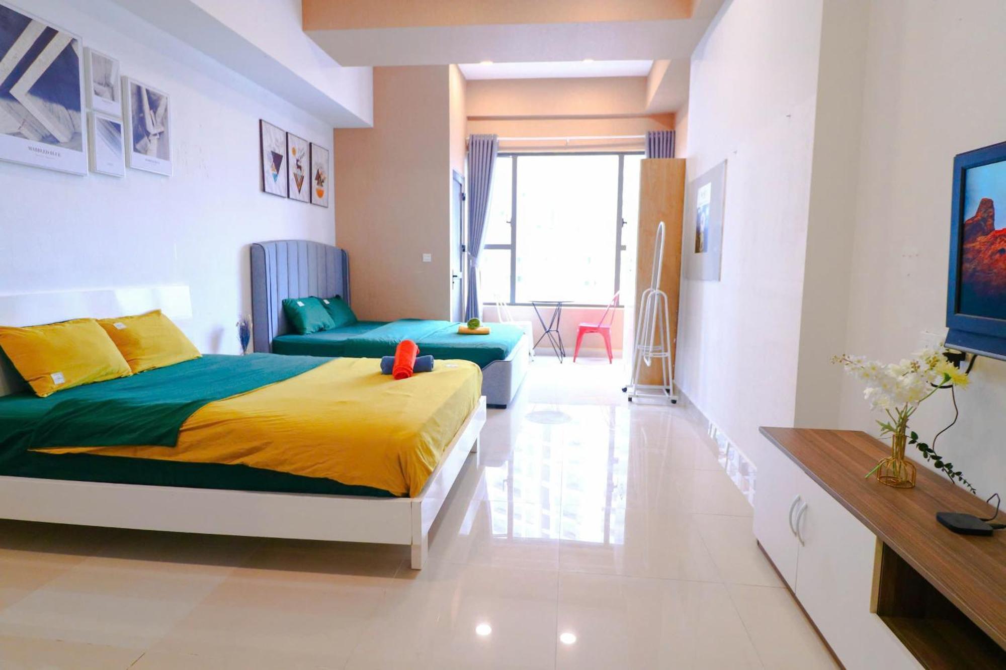Soho Apartments - 5-Min-Waling To Hcmc Heart Ho Chi Minh-staden Exteriör bild